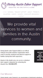 Mobile Screenshot of givingaustinlaborsupport.org